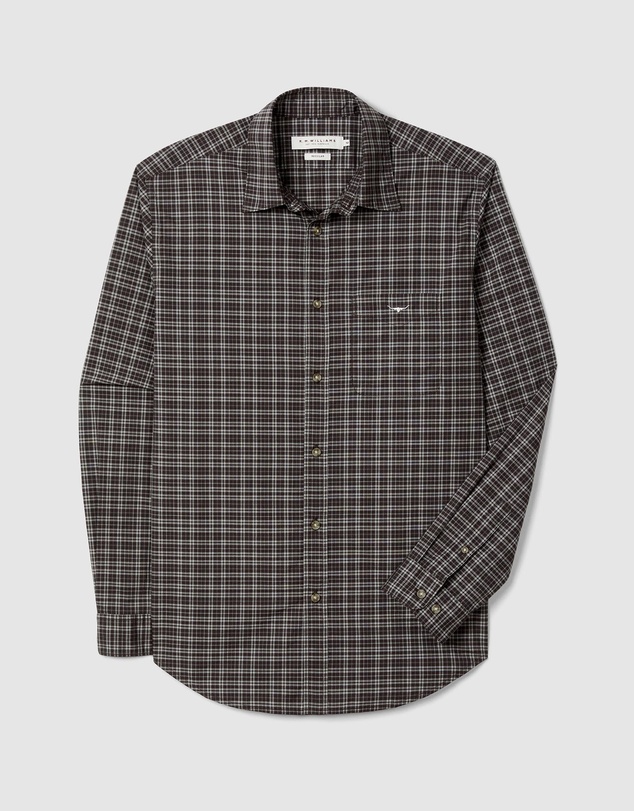 R.M.Williams - Warrah Poplin Check Shirt