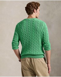 Polo Ralph Lauren - ICONIC EXCLUSIVE - Cable-Knit Cotton Sweater