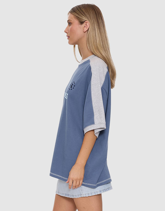 Thrills - Hot Shot Panelled Oversized Tee