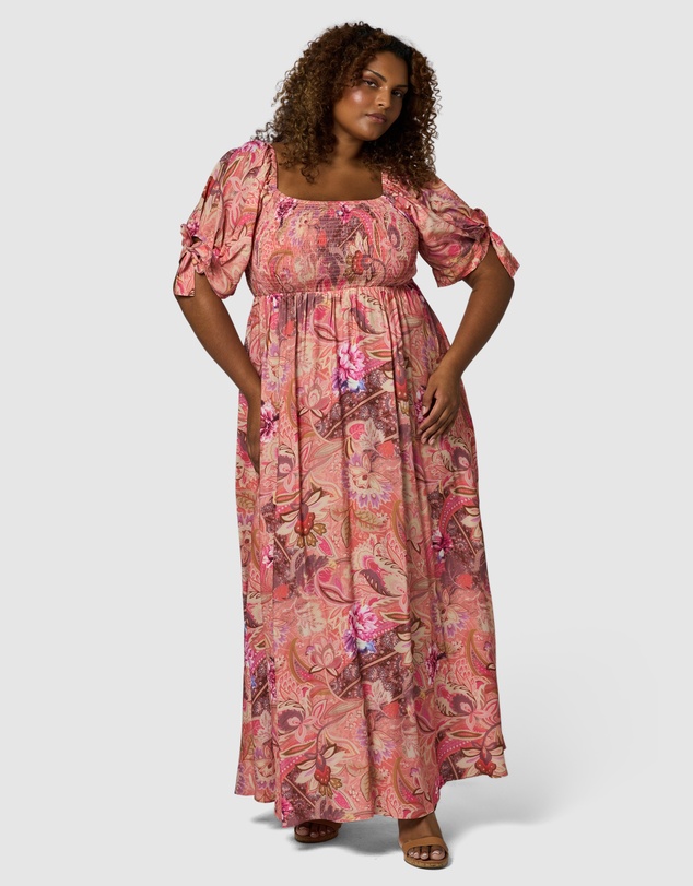 Something 4 Olivia - Maeve Ruffle Maxi Dress