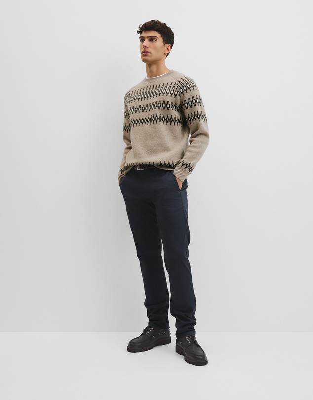 Country Road - Wool Fair Isle Knit