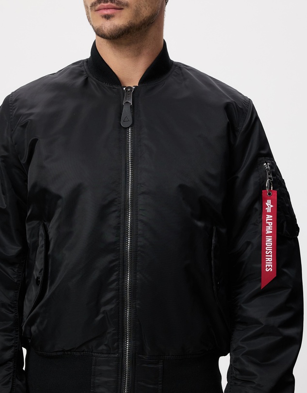 Alpha Industries - Ma-1 With Gun Metal Lining
