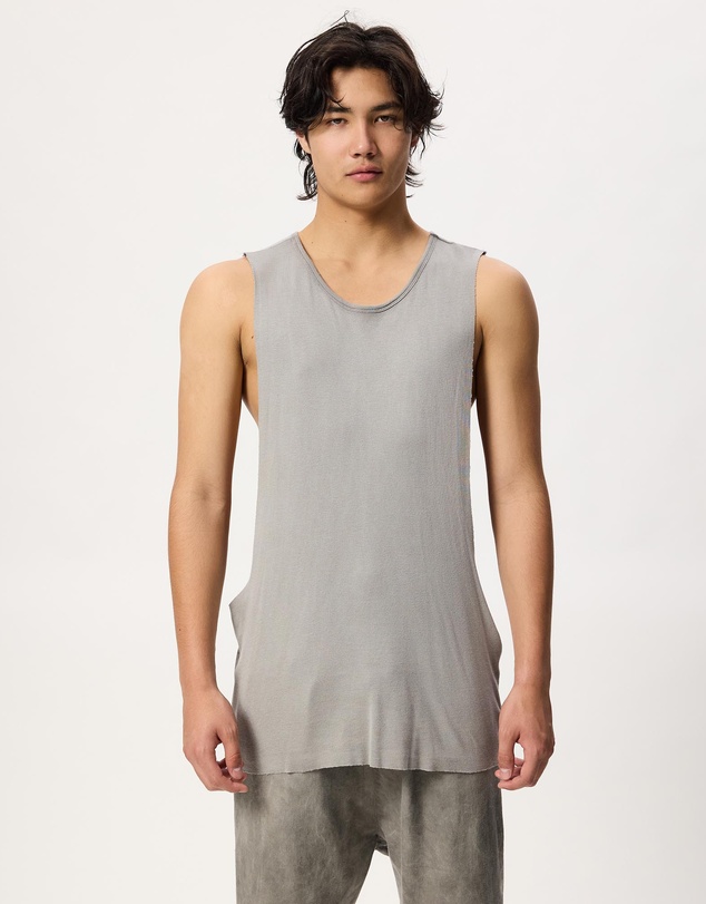 Surrounded By Ghosts - The Titanium Rib Knit Muscle T-Shirt