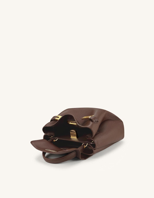 JW PEI - Rhea Small Pebbled Top Handle Crossbody Bag