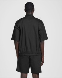 COS - Cotton Popover Short-Sleeved Shirt
