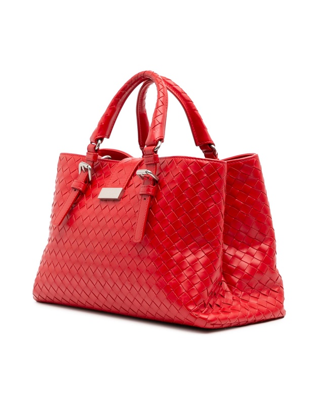 Pre-Loved by Azura Reborn - Pre-Loved Small Nappa Intrecciato Roma Satchel