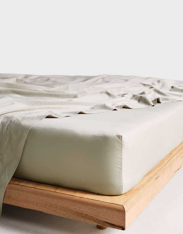 Linen House - Vienna 300TC Cotton Percale Sheet Set 50cm