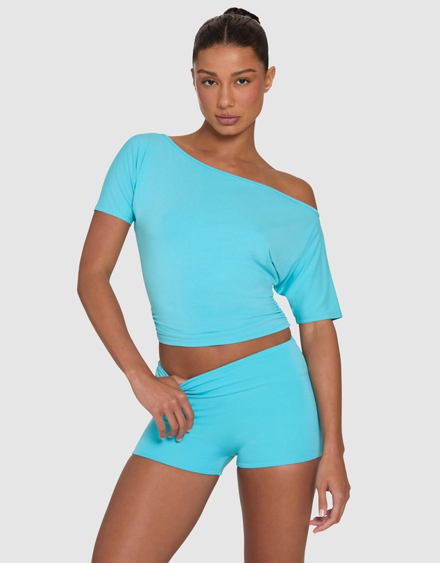 BO+TEE - Buttercloud Slouchy Off-Shoulder Top