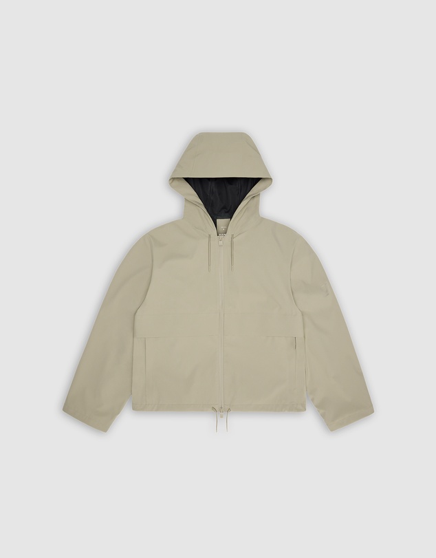 RAINS - Suva Hardshell Short String Women's Jacket Beige