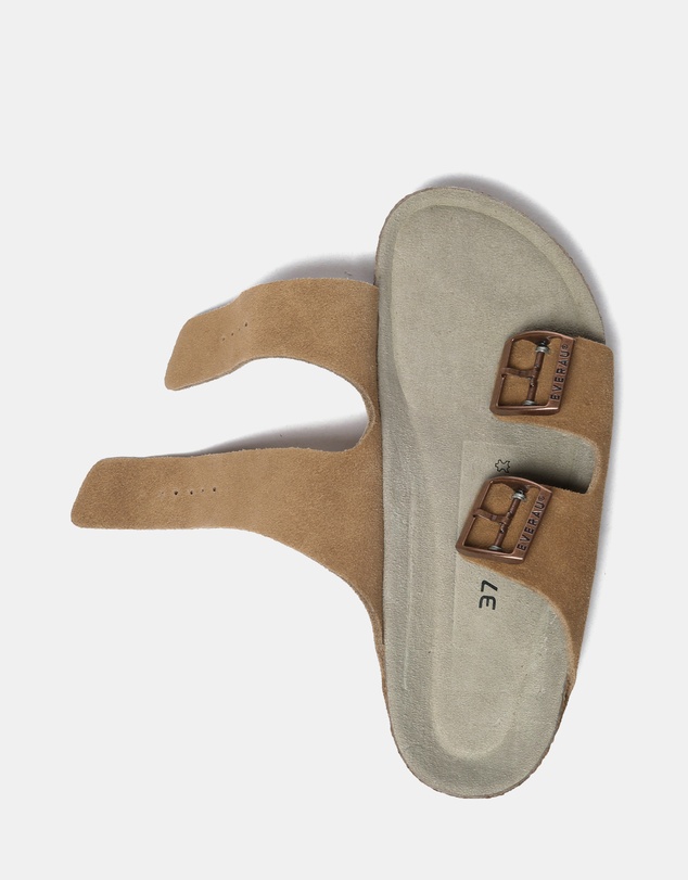 EVERAU - EverAU Ugg Sandal Platform Cow Suede Upper Sandals