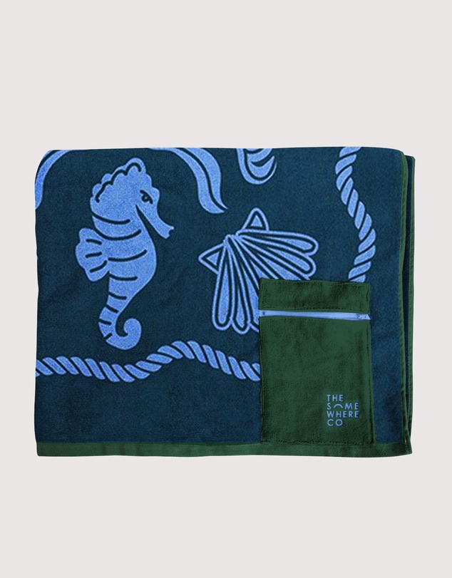 The Somewhere Co - My Own Muse Premium Beach Towel