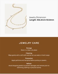 Fossil - Ellis Gold tone Necklace