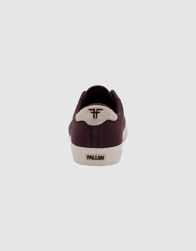 Fallen Footwear - Fallen Footwear Bomber Suede/Cotton Men Shoes Wine/Bone