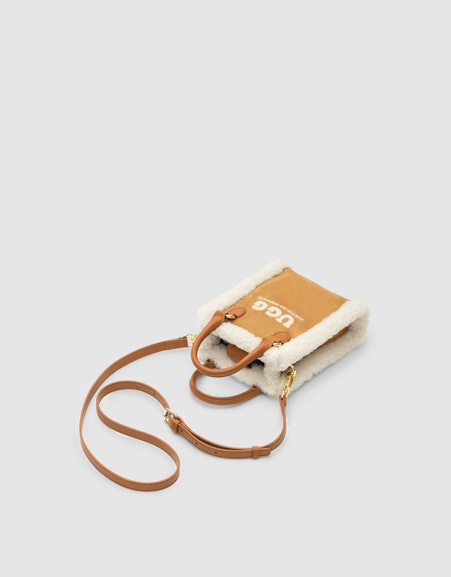 EVERAU - Australian Shepherd Ugg Charlie Bag Cow Suede Upper Bags
