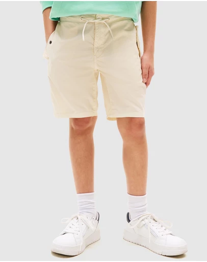 Tommy Hilfiger - Pure Cotton Cargo Shorts - Kids