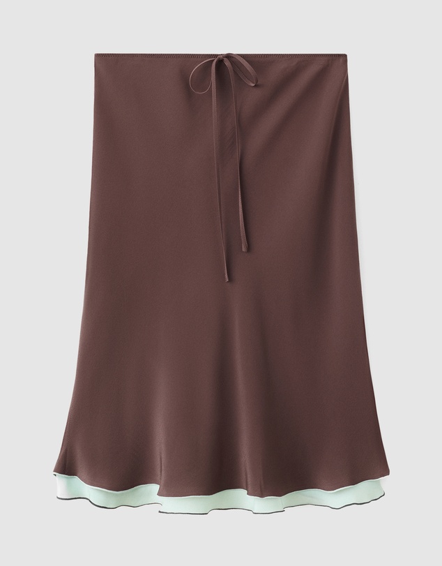 M.N.G - Fluid Midi Skirt