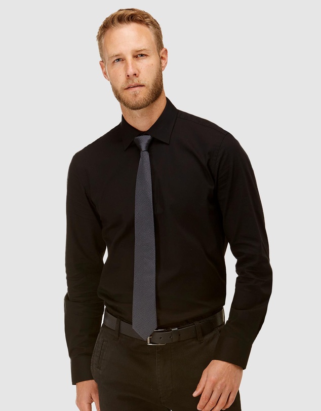 Brooksfield - Staple Textured Business Shirt