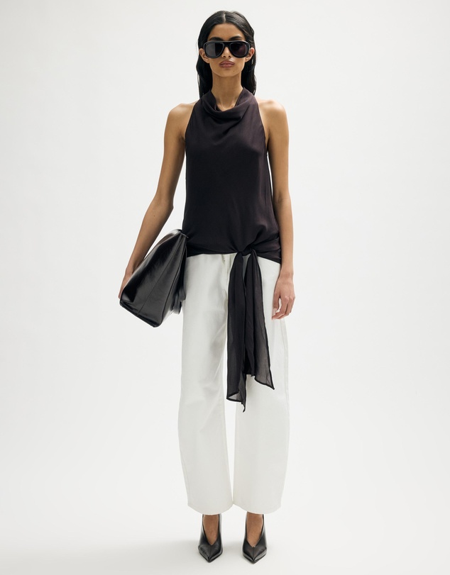Minima Esenciales - Calla Halter Tie Top