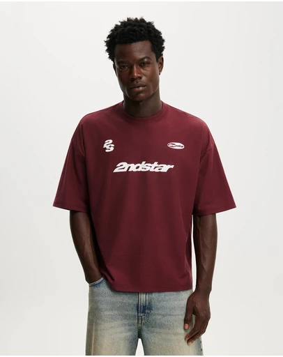 Cotton On - Cropped Fit Graphic T-Shirt