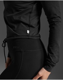 2XU - Flex Crop 1/2 Zip Long Sleeve Top