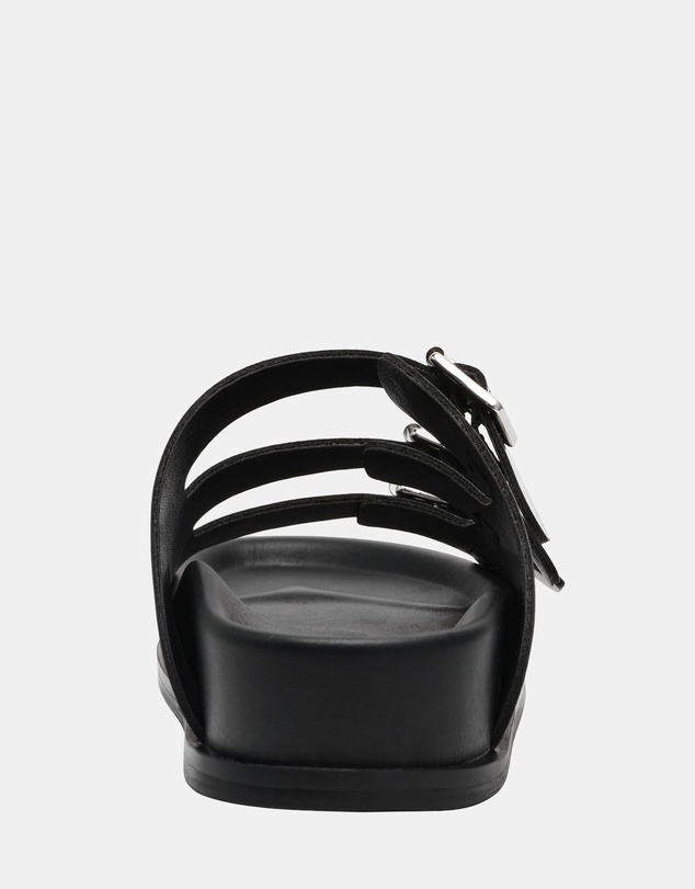 Steve Madden - Easy-Peazy Black Sandals