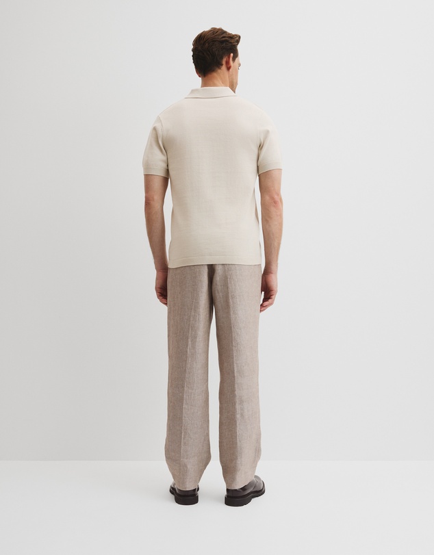 Country Road - Australian Cotton Textured Knit Polo