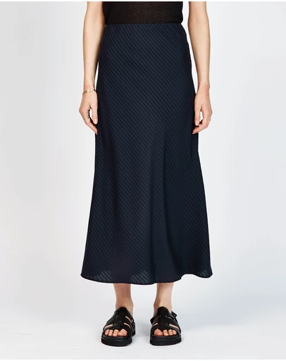 bul - Laceflower Skirt Navy Stripe