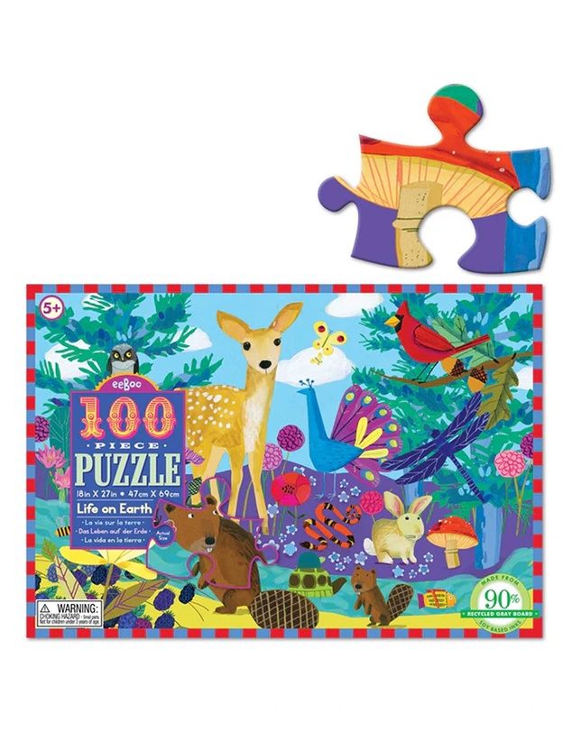 Eeboo - Life on Earth 100PC