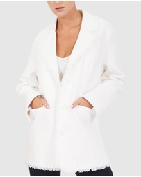 Belle & Bloom - Young Blood Frayed Edge Blazer