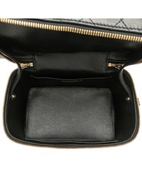 Pre-Loved by Azura Reborn - Pre-Loved Large Quilted Lambskin Knock On Wood Vanity Case