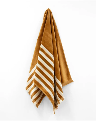 Aura Home - Palma Stripe Australian Cotton Bath Towel