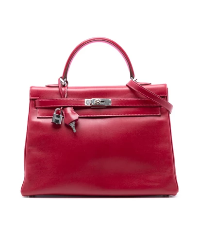 Pre-Loved by Azura Reborn - Pre-Loved Box Calf Verso Kelly II Retourne 35
