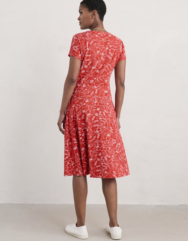 Seasalt - Seasalt Cornwall Red Pier View Dress
