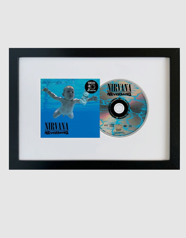 iWorld - Nirvana - Nevermind 20th Anniversary - CD Framed Album Art