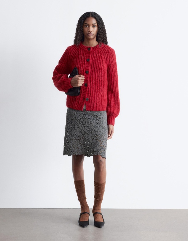 & Other Stories - Balloon-Sleeve Cardigan