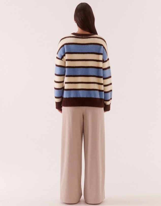 SOVERE - Holland Stripe Crew Knit