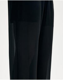 Minima Esenciales - Callan Sheer Wide Leg Pants