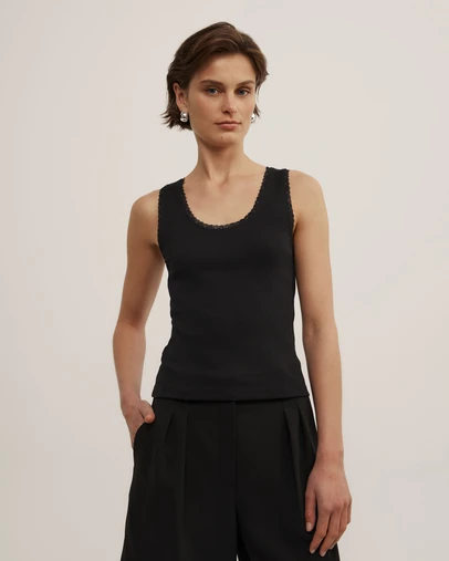 Witchery - Lace Trim Tank