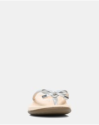 Vionic - Bella Toe Post Sandal - Light Grey