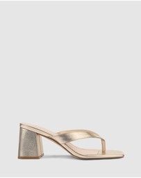 Verali - Stoked Block Heel Thongs