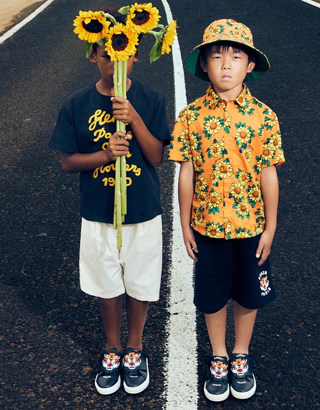 Kenzo Kids - Short Sleeves Tee-Shirt - Kids-Teens
