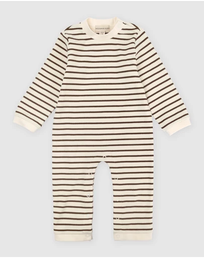 Designer Kidz - Jack Rib Stripe Romper