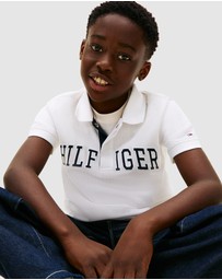 Tommy Hilfiger - Boys Regular Fit Textured Polo Shirt - Kids