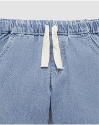 Purebaby - Pull on Relaxed Jeans -Kids-Babies