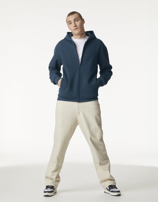 American Apparel - Adult ReFlex Full Zip Hoodie