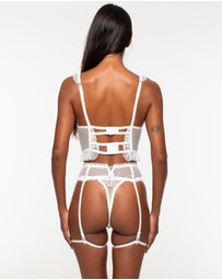 One Empire - Junie White Lingerie Set