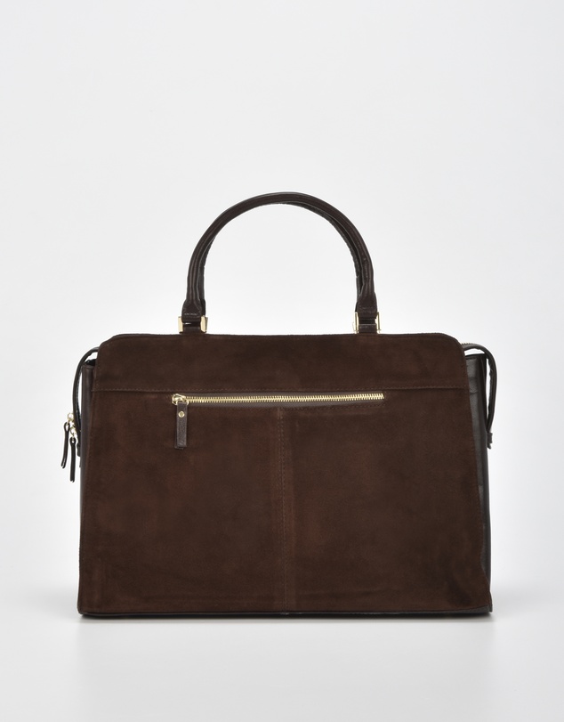 Cobb & Co - Kew Leather Suede Business Bag Tote