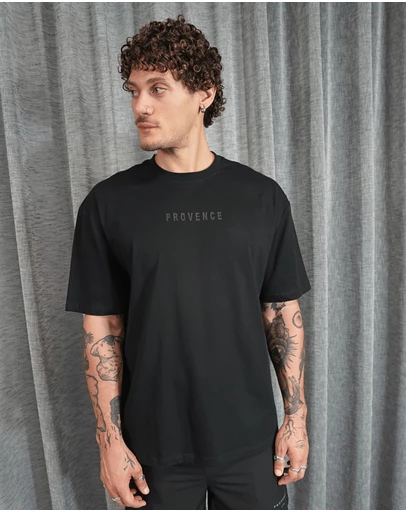 Provence - Crest Logo T-Shirt Black