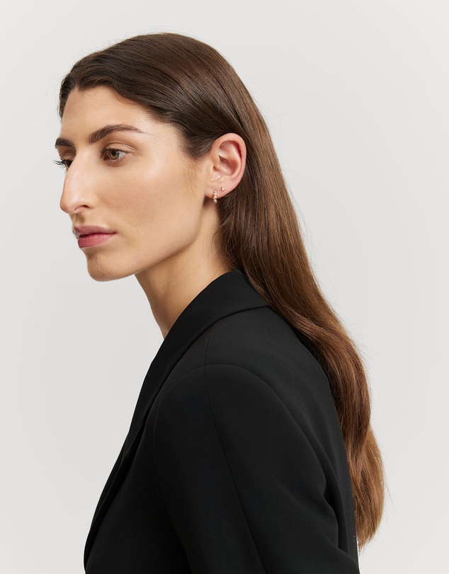 Country Road - Multi Stone Hoop Earring Pack Of 2