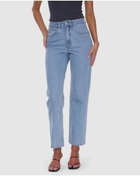 Thrills - Stevie High Rise Straight Jeans